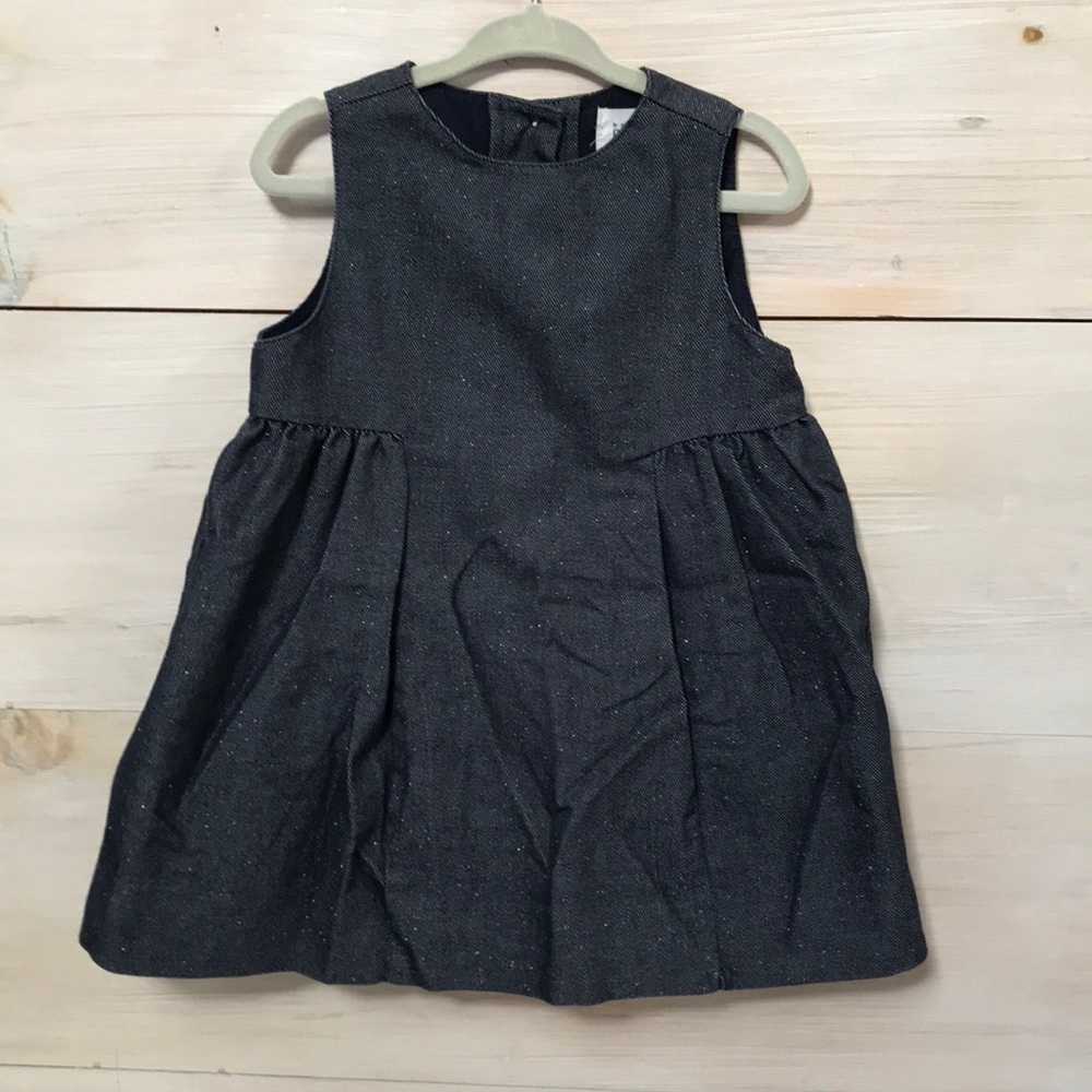 Gap glitter denim dress